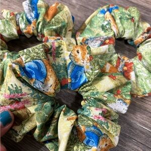 Colorful Peter Rabbit Scrunchies